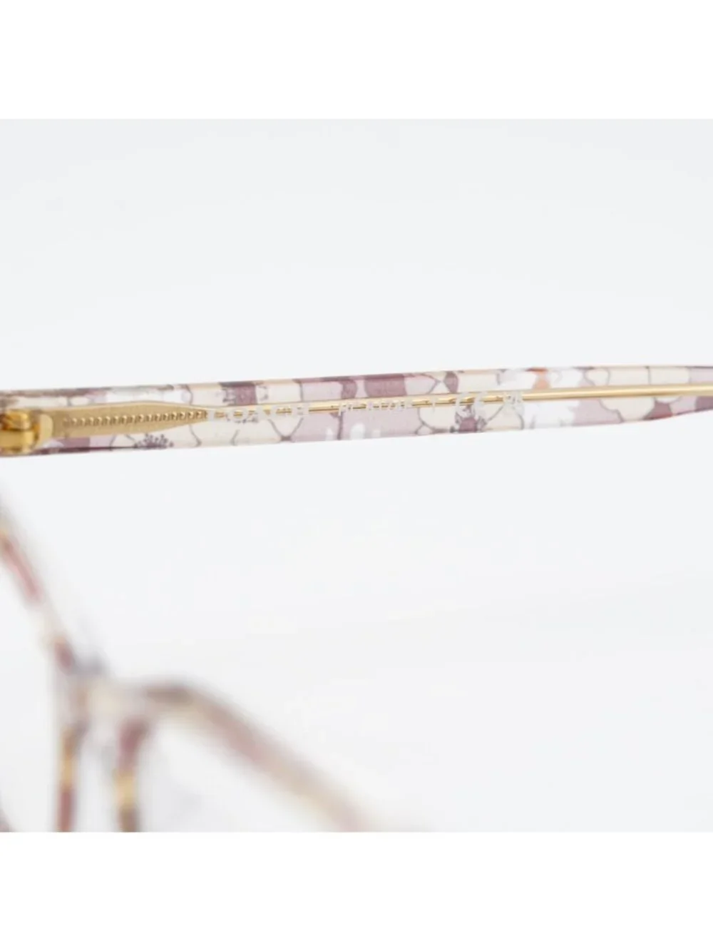 Coach HC6174F 5695 Eyeglasses Transparent Pink 54mm Rectangle Frame